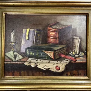 J�NOS AP�TFALVI CZENE STILL LIFE