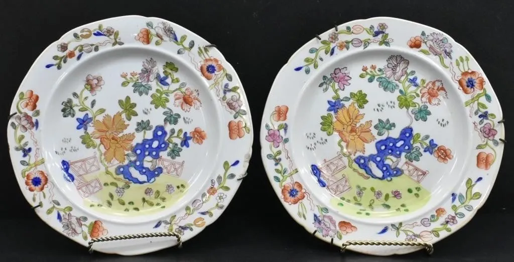 MASON'S PATENT IRONSTONE CHINA PLATES