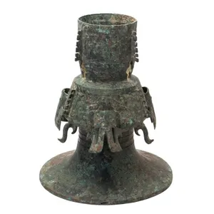 CHINESE ARCHAISTIC BRONZE RITUAL CENSER VESSEL