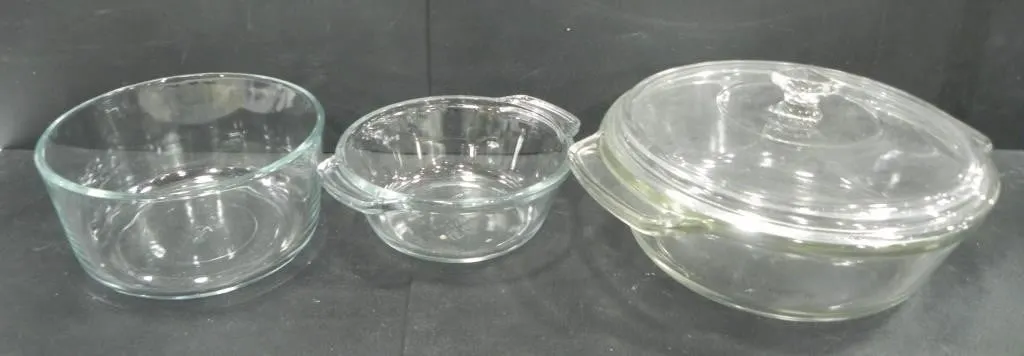 ANCHOR OVENWARE CASSEROLE DISHES