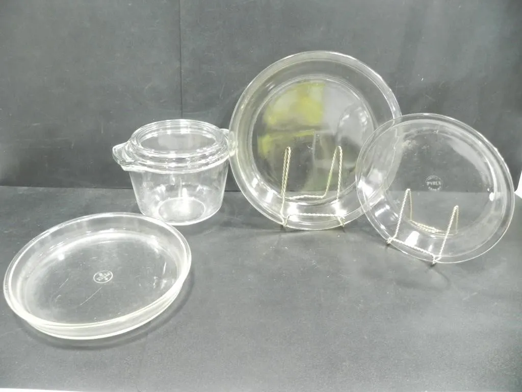 PYREX PLATES AND BOWLS