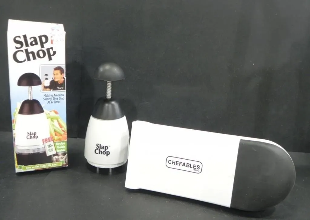 CHEFABLES & SLAP CHOP VEGETABLE SLICERS