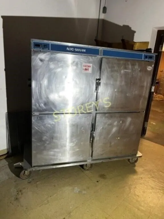 Alto-Shaam 4dr S/S Holding Cabinet on Wheels