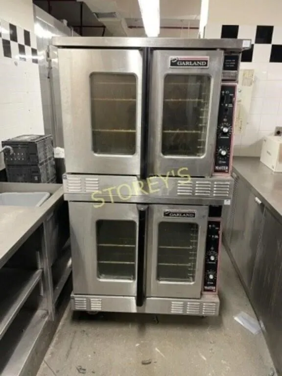 Garland Dbl Stacking Gas Convection Ovens