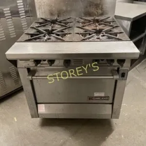 Garland 4 Burner Gas Range Oven