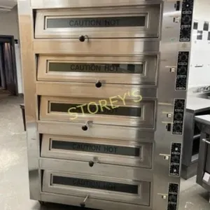 Nu-Vu Elec. 5 Deck Pizza Oven - MDO-5/10