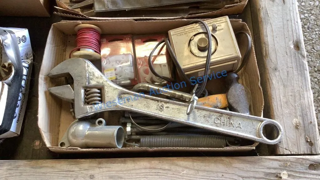 ADJUSTABLE WRENCH AND MISC