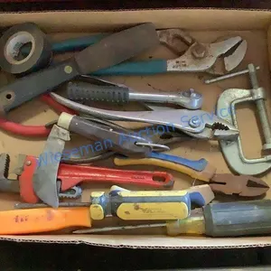 PLIERS, WRENCHES, DRIVERS, KNIFE, ETC