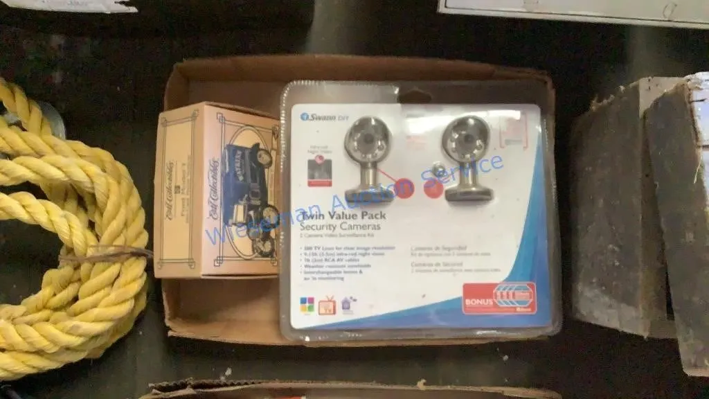 SWANN CAMERAS, ERTL DIE-CAST CAR