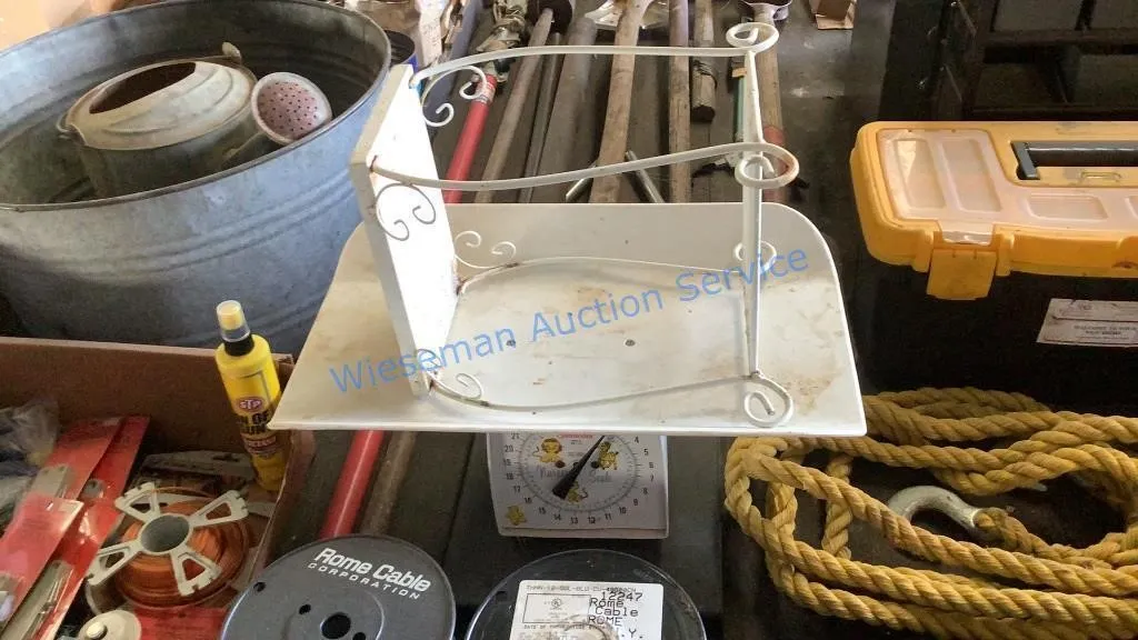 SUNBEAM NURSERY SCALE AND PLANT STAND