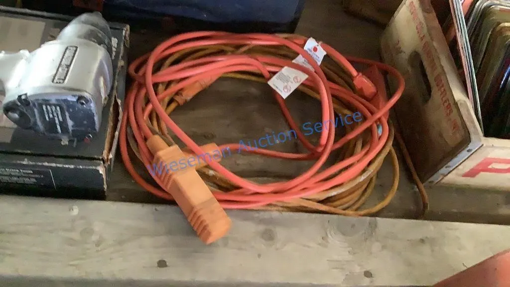 ORANGE EXTENSION CORDS