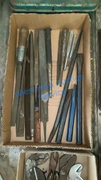 PUNCHES, CHISELS AND FILES