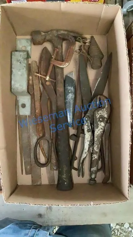 ESTWING HAMMER, VISE GRIPS, MISC