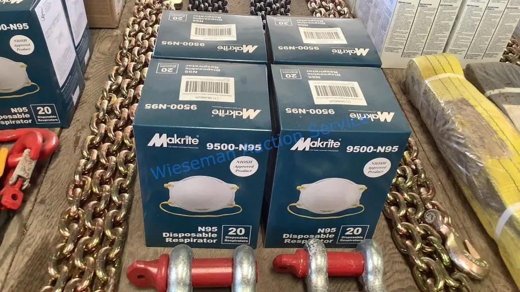 MAKRITE N95 MASKS (4 BOXES)