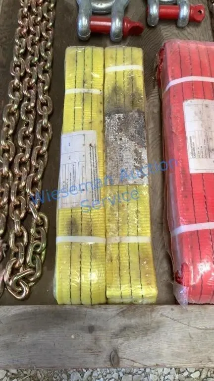 YELLOW NYLON STRAPS 4 meters 18 ton (2)