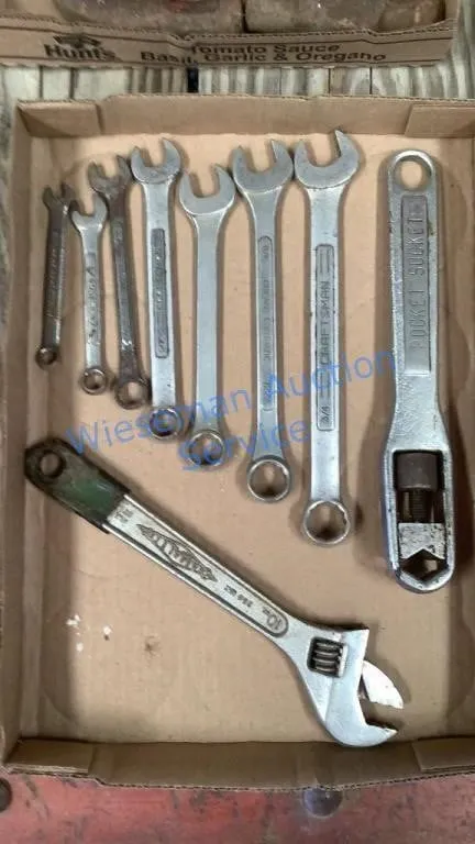 COMBINATION AND ADJUSTABLE WRENCHES