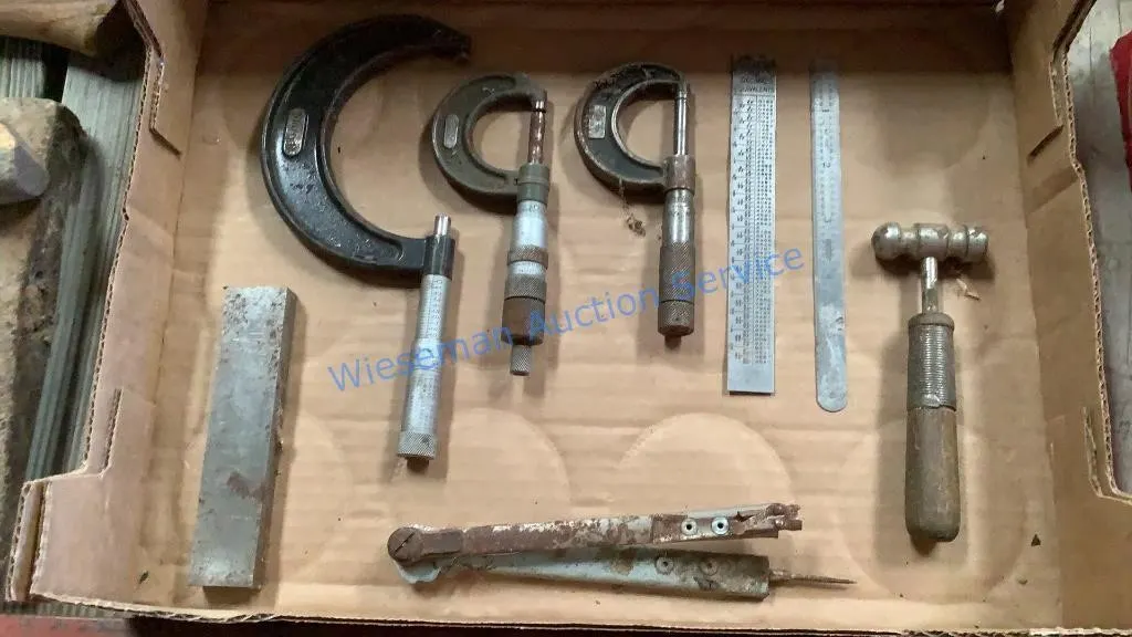 STARRETT MICROMETERS, MACHINIST TOOLS