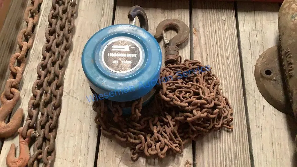 1 TON CHAIN HOIST