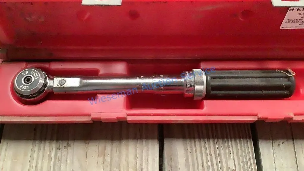 3/8" DRIVE MICROMETER TORQUE WRENCH