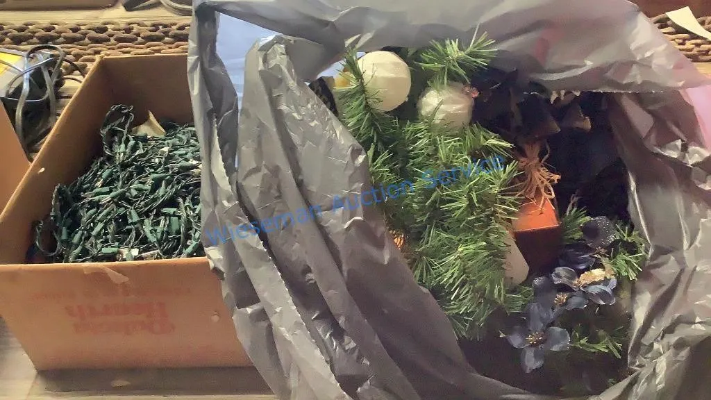 CHRISTMAS AND FALL DECOR, CHRISTMAS LIGHTS