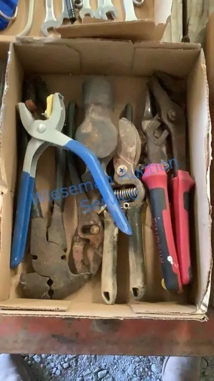 FENCING PLIERS, CHANNELLOCK, ETC