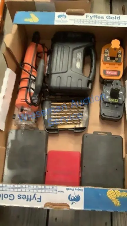 POWER TOOLS, BATTERIES, DRILL BITS, ETC