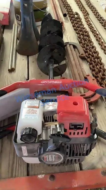 UNUSED PREDATOR AUGER - GASOLINE