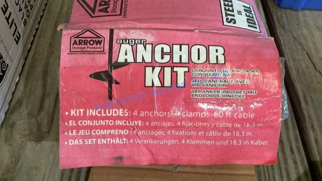 AUGER ANCHOR KIT