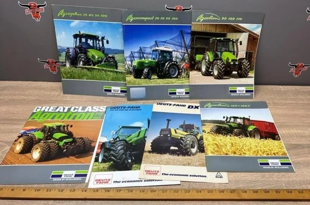 DEUTZ FAHR Advertising Brochures.