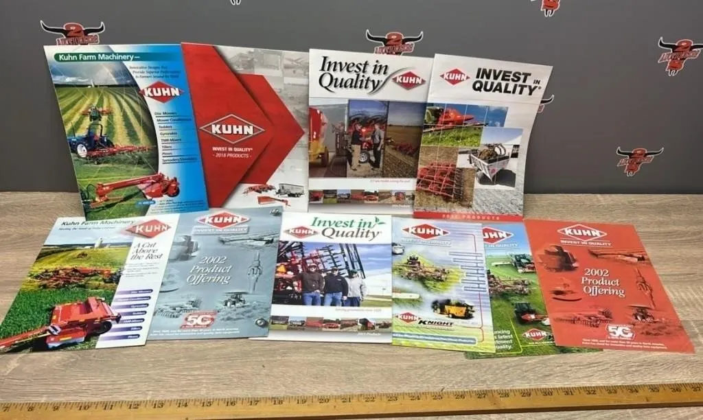Quantity of KUHN Advertising Brochures