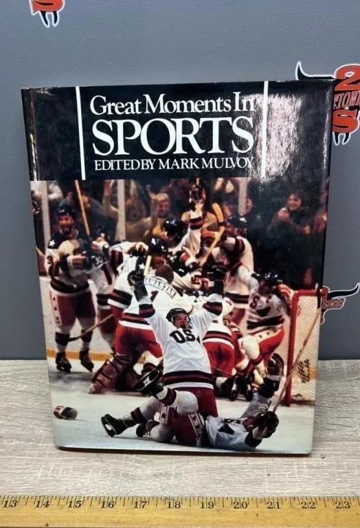Great Moments in Sports Historical Book
