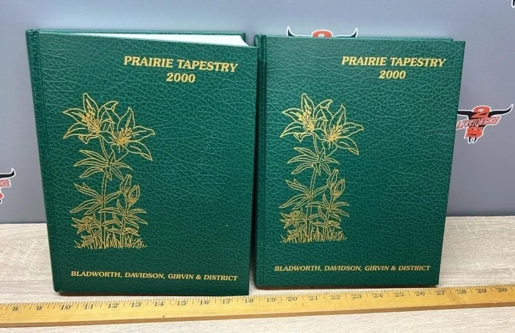 Prairie Tapestry 2000 History Book of Bladworth,