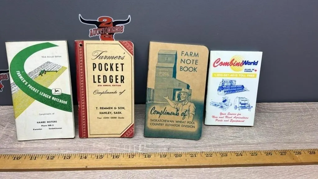 4 Pocket ledgers #SC.