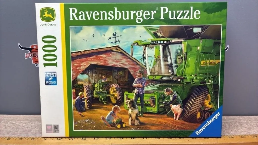 John Deere 1000pc Puzzle. Opened, But Assumed