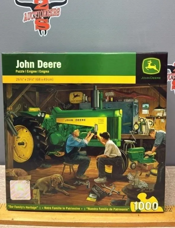 John Deere 1000pc Puzzle. Opened, But Assumed