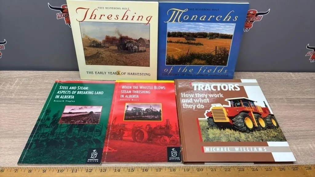 5 Small Books About Tractor History.