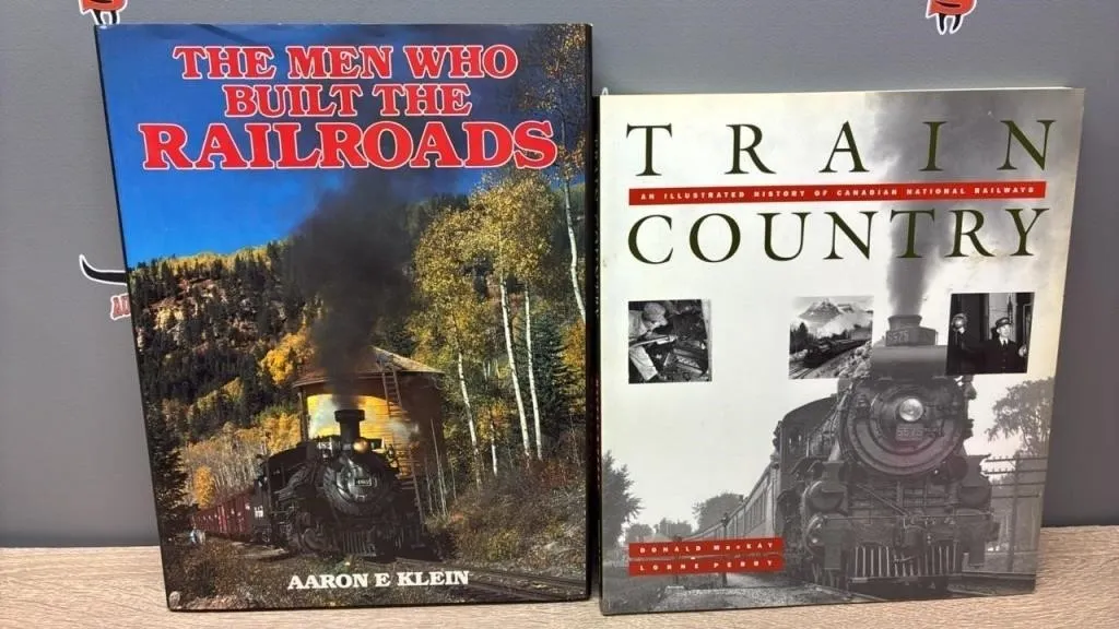 2 Books About Railway History.