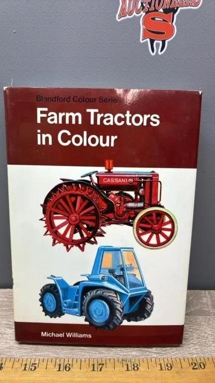 Blandford Colour Series Farm Tractors In Colour.
