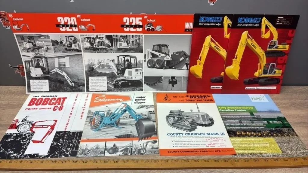 Asst. Equipment Brochures. *PR