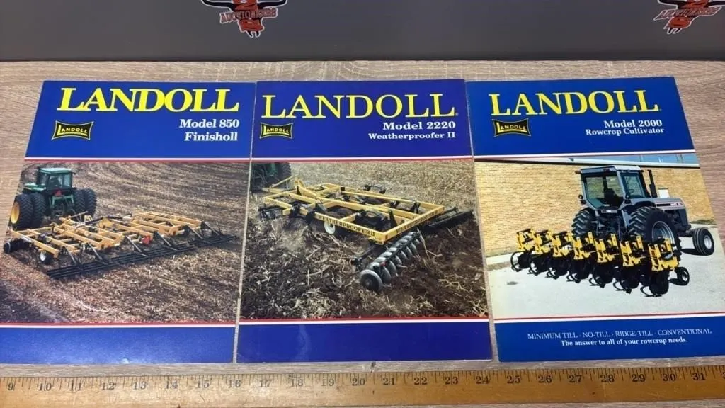 Landoll Equipment Brochures. *PR