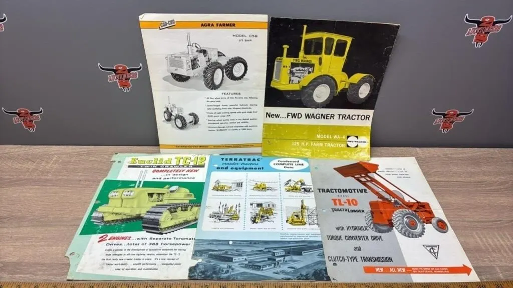 Asst. Vintage Agricultural Leaflets. *PR