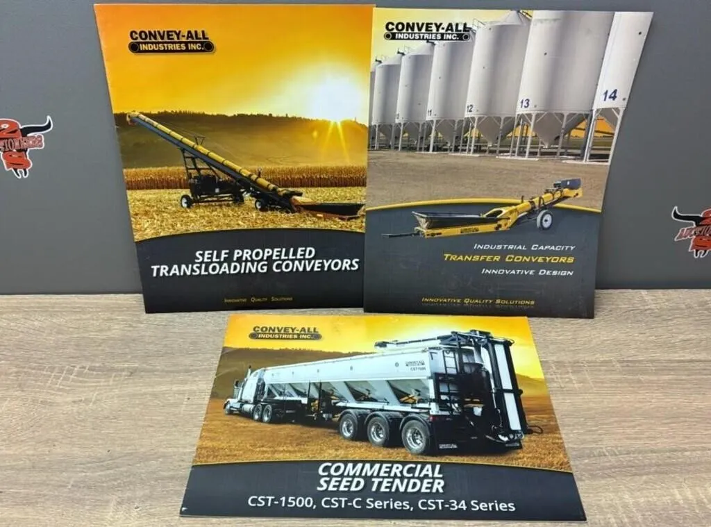 Convey-All Equipment Pamphlets. *PR