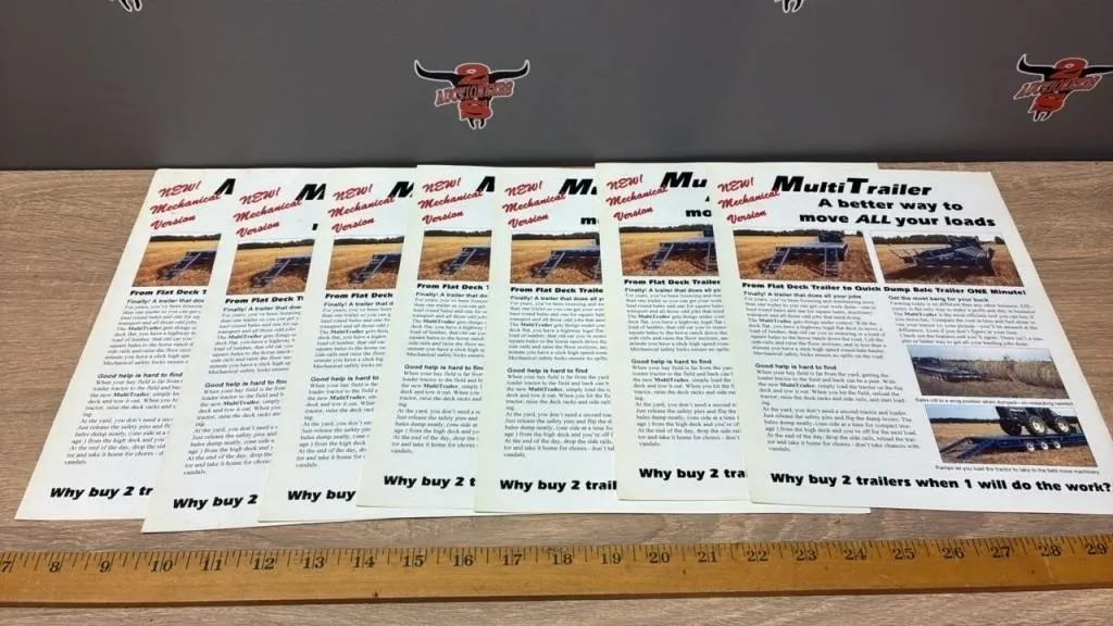 Multi Trailer Leaflets. *PR