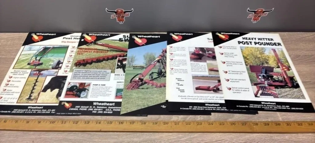 Wheatheart Equipment Leaflets. *PR