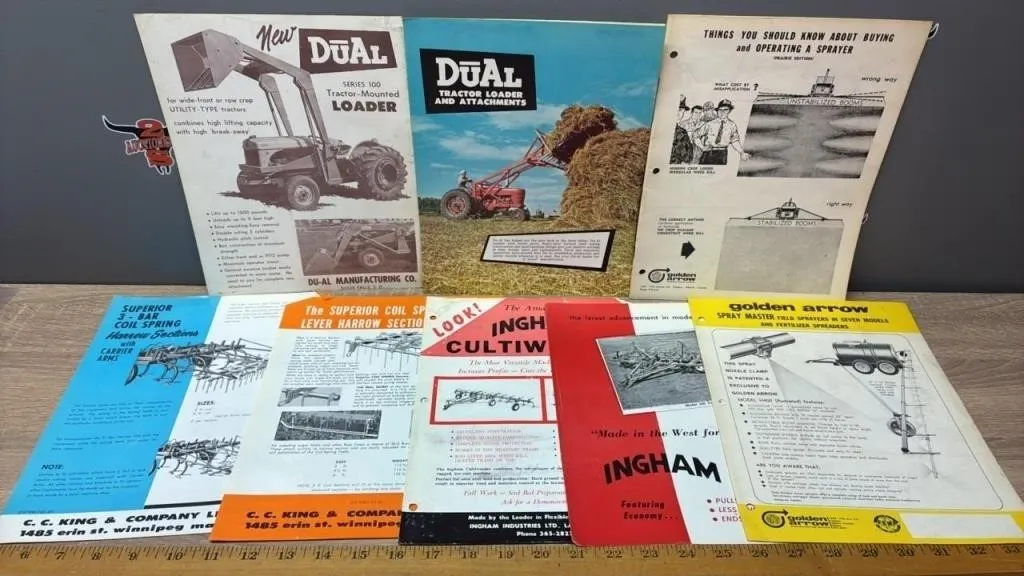 Dual, Golden Arrow, Ingham & Other Leaflets. *PR