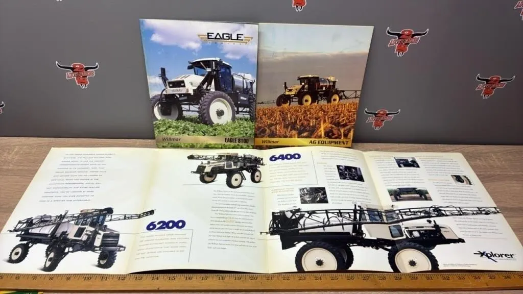 3 Wilmar Equipment Pamphlets. *PR