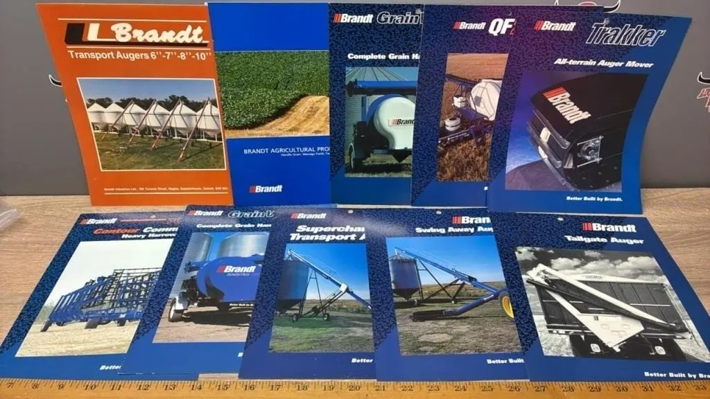 Brandt Ag Equipment Leaflets. *PR