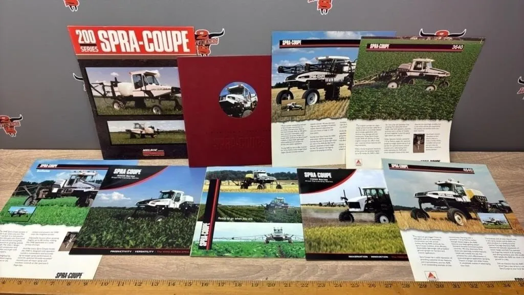 Spra-Coupe Leaflets. *PR