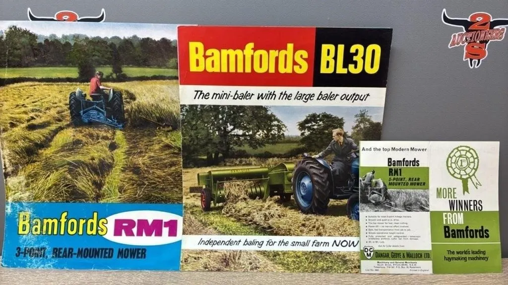 3 Bamfords Leaflets. *PR