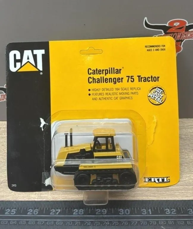 1:64 ERTL CAT Challenger 75 Die Cast Tractor.